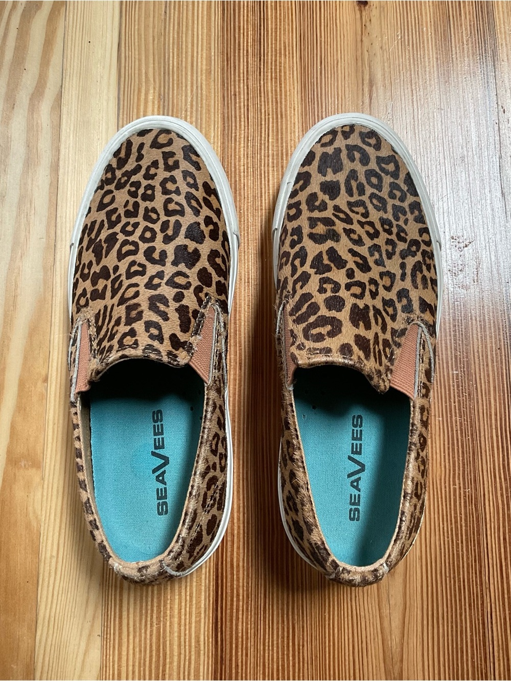 SeaVees Leopard Platform Mulholland Sneakers ~ Size 6.5 - Picture 3 of 6
